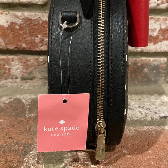 NWT Kate Spade New York Minnie Mouse Crossbody Bag with Ears and Bow - Picture 4 of 9